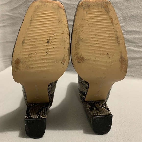 French Connection Penny Chelsea Block Heel Boots sz 8 - Picture 6 of 9